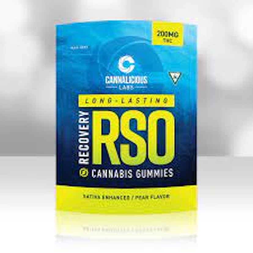Cannalicious - RSO Recovery Pear Gummies 200mg