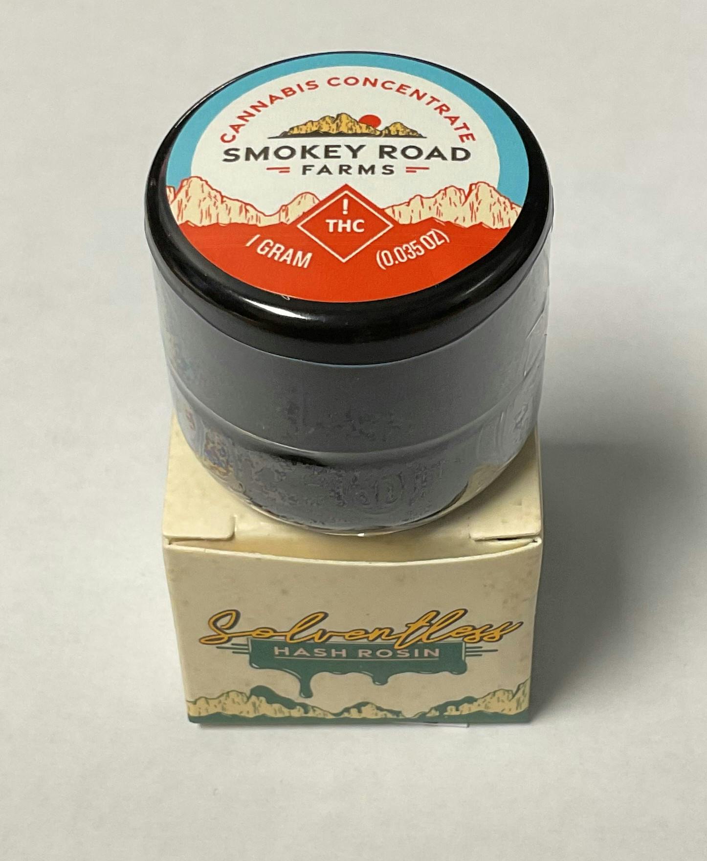 Smokey Road Farms Hash Rosin Wax | Biscotti Chunk (I)