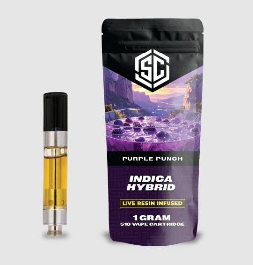 Product: Purple Punch | 510 Thread | Live Resin | The SC
