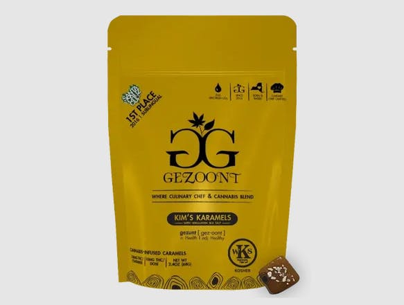 The Flowery NY | Gezoont Goodies Kim's Karamels 10pk 10mg