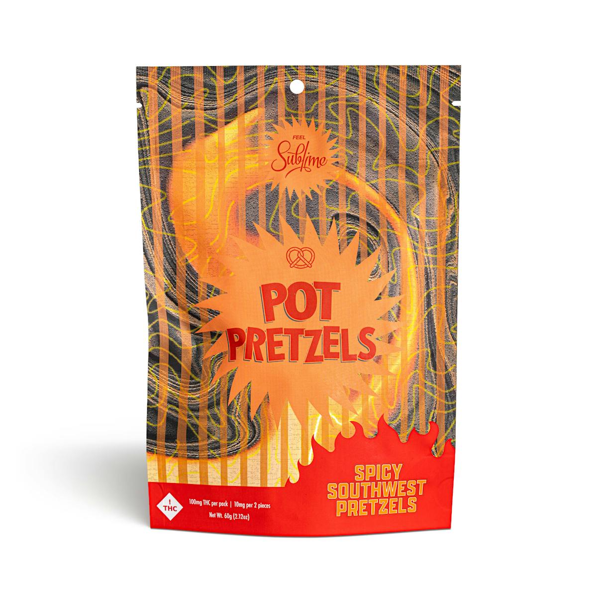 Photo of Spicy Southwest Pot Pretzels – 100mg
