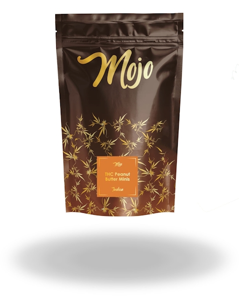 Mojo | Indica Peanut Butter Chocolate Mini Bites | 200mg