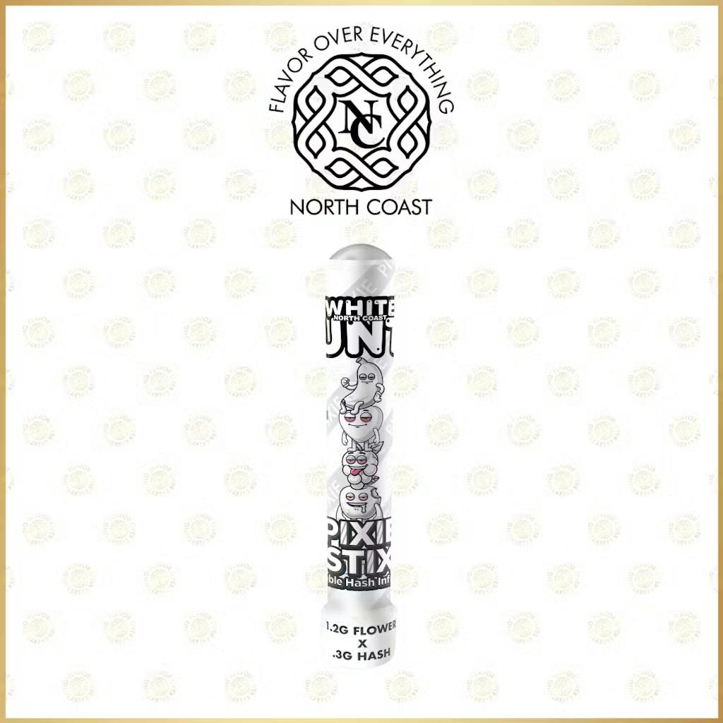 North Coast x Michigrown x Black Label - 1.5g Hash Joint Pixie Stix Tier 1 - White Runtz