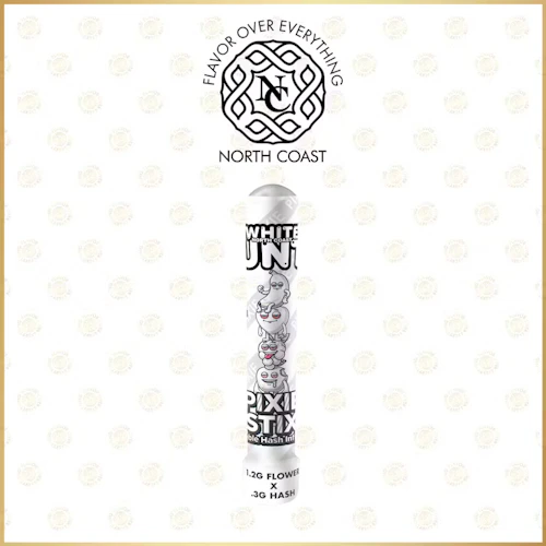 North Coast x Michigrown x Black Label - 1.5g Hash Joint Pixie Stix Tier 1 - White Runtz