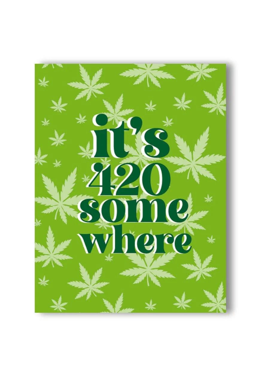 KushKards | It's 420 Somewhere | One Hitter Cards