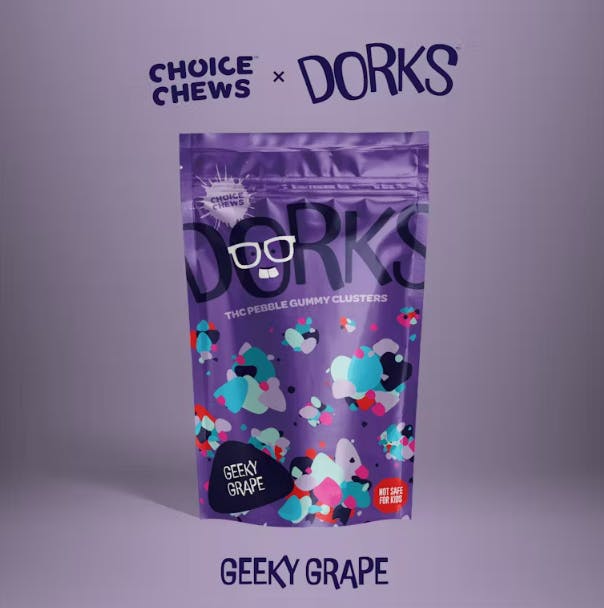 Product: Dorks | Geeky Grape | Infused Edibles | 200mg | Indica