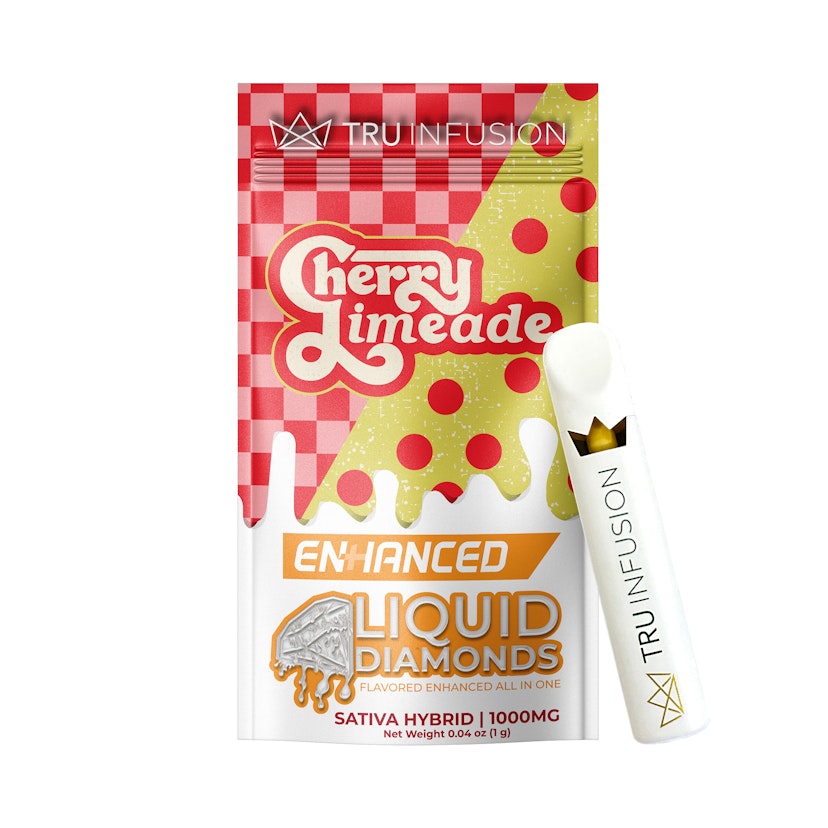 Tru Infusion Enhanced Liquid Diamond Disposable : Cherry Limeade