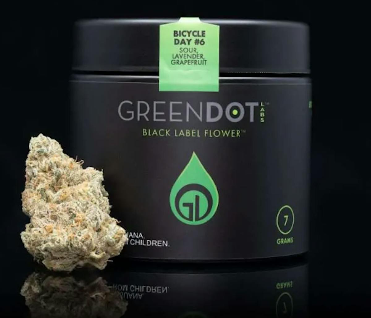 Photo of Green Dot – Pre-Packed – Bicycle Day #6 – (H)