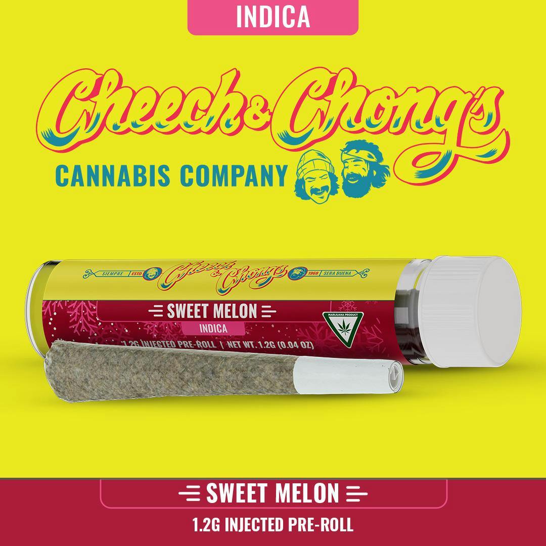 Cheech & Chong - 1.2g Injected Infused Preroll - Sweet Melon (I)