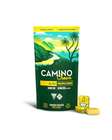 Camino - 200mg THC : 200mg CBC Chews - Pineapple Paradise