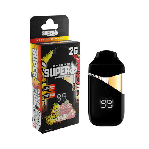 Superfire - 2g Disposable - Lemon Cherry Gelato (H)