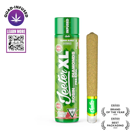 Guava Burst Jeeter XL Infused Pre-Roll | 2g - product image at King of Budz