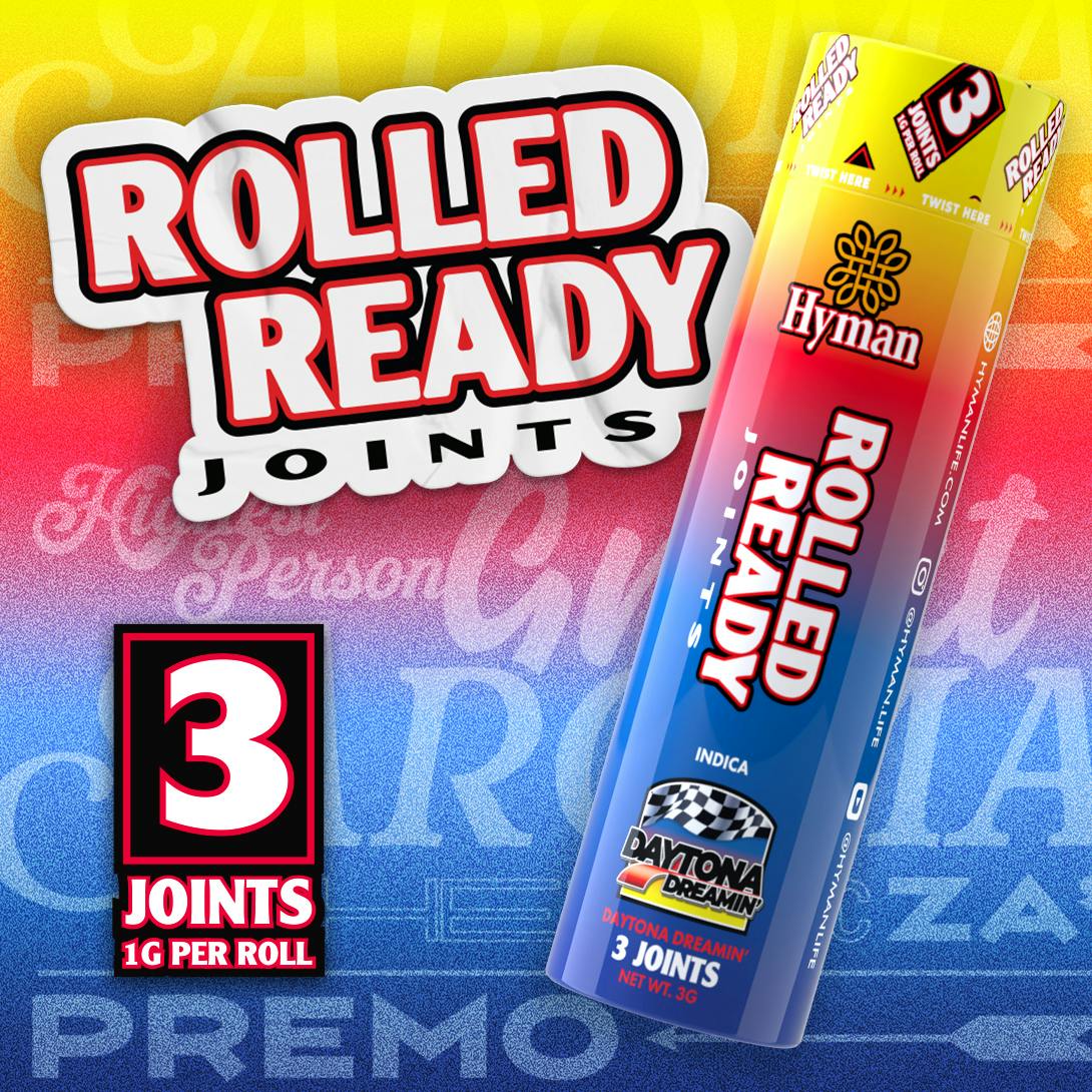 HYMAN Daytona Dreaming | Rolled Ready — PRE_ROLLS