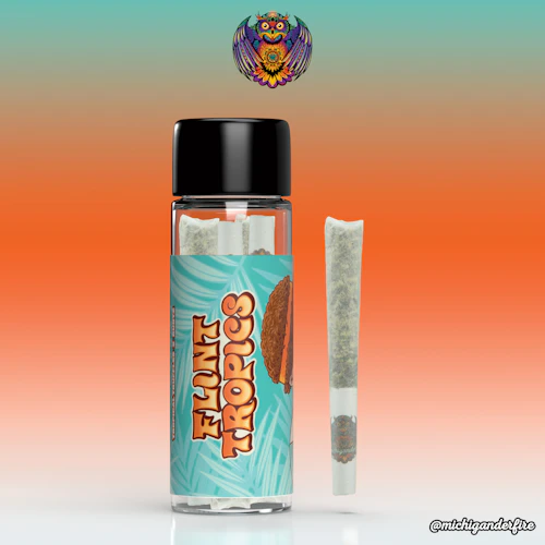 Michigander Fire - 5-Pack .5g Prerolls - Flint Tropics