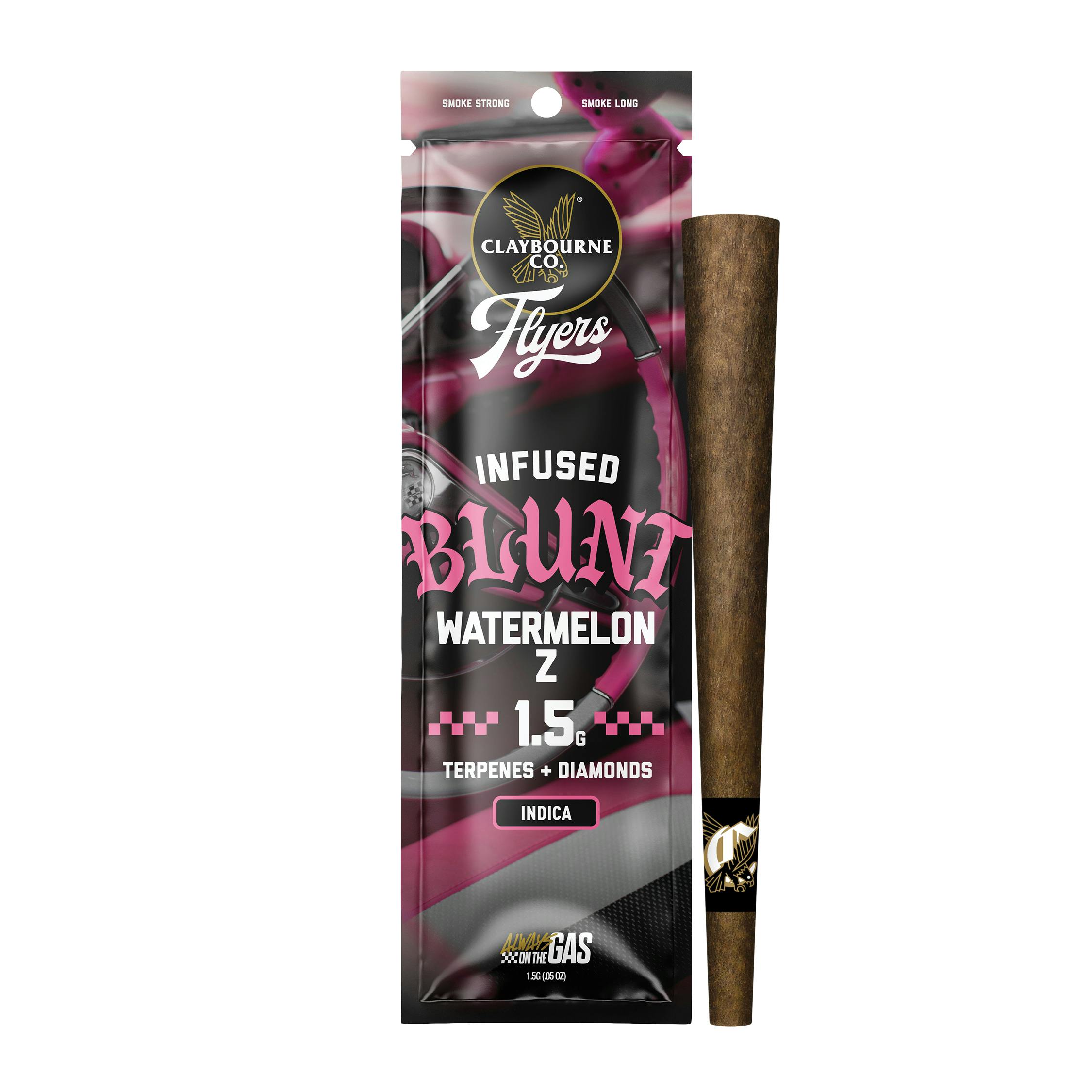 Claybourne Co. - Watermelon Z Infused Blunt Preroll at Silk Road NYC, Jamaica Queens