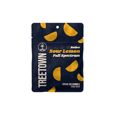 Product: Sour Lemon | Full Spectrum | 200mg | TreeTown