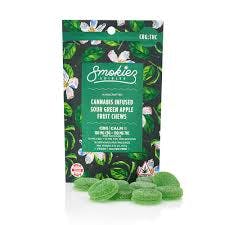 Smokiez - Gummies 1:1 - Sour Green Apple (H) (100mg THC/100mg CBG)