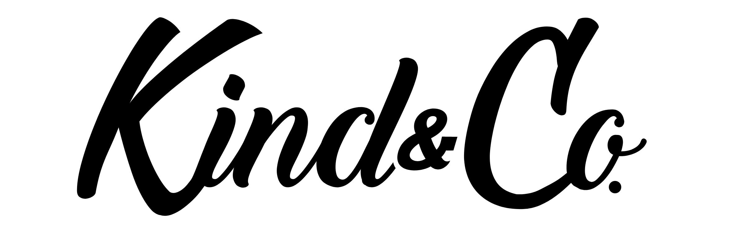 Kind & Co script font