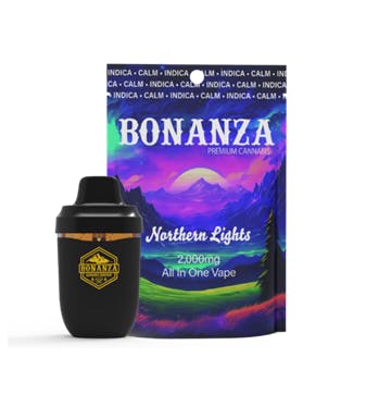 Bonanza Cannabis Bonanza | Northern Lights | All-In-One Vape 2g -  Clouditude Cannabis Dispensary in NY
