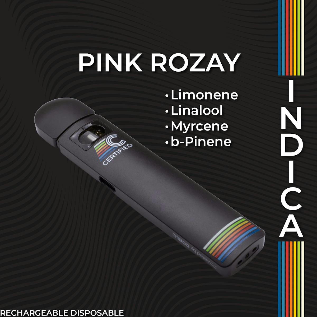 Photo of Pink Rozay Disposable Vape