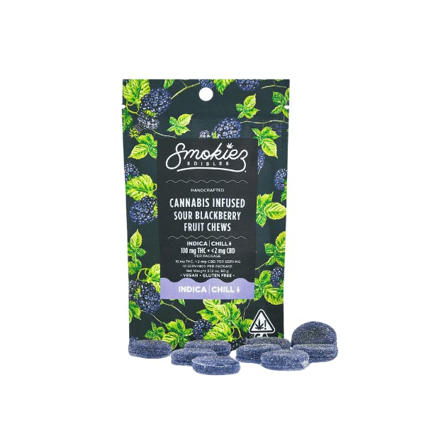 SOUR BLACKBERRY FRUIT CHEW GUMMIES