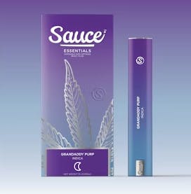 Sauce - Essentials: Live Resin Disposable - Grandaddy Purp (I) (1.0g)