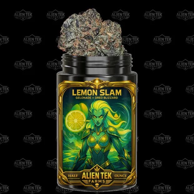 Alien Tek Farms - 14g Prepack Jar - Lemon Slam