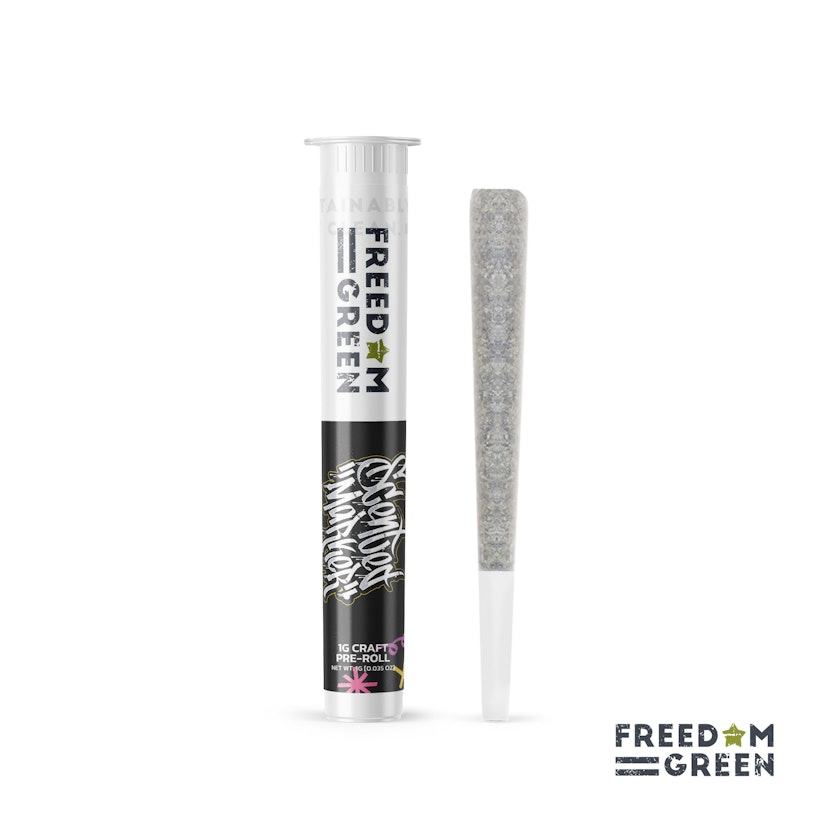 Freedom Green Farms 1g Preroll Scented Marker