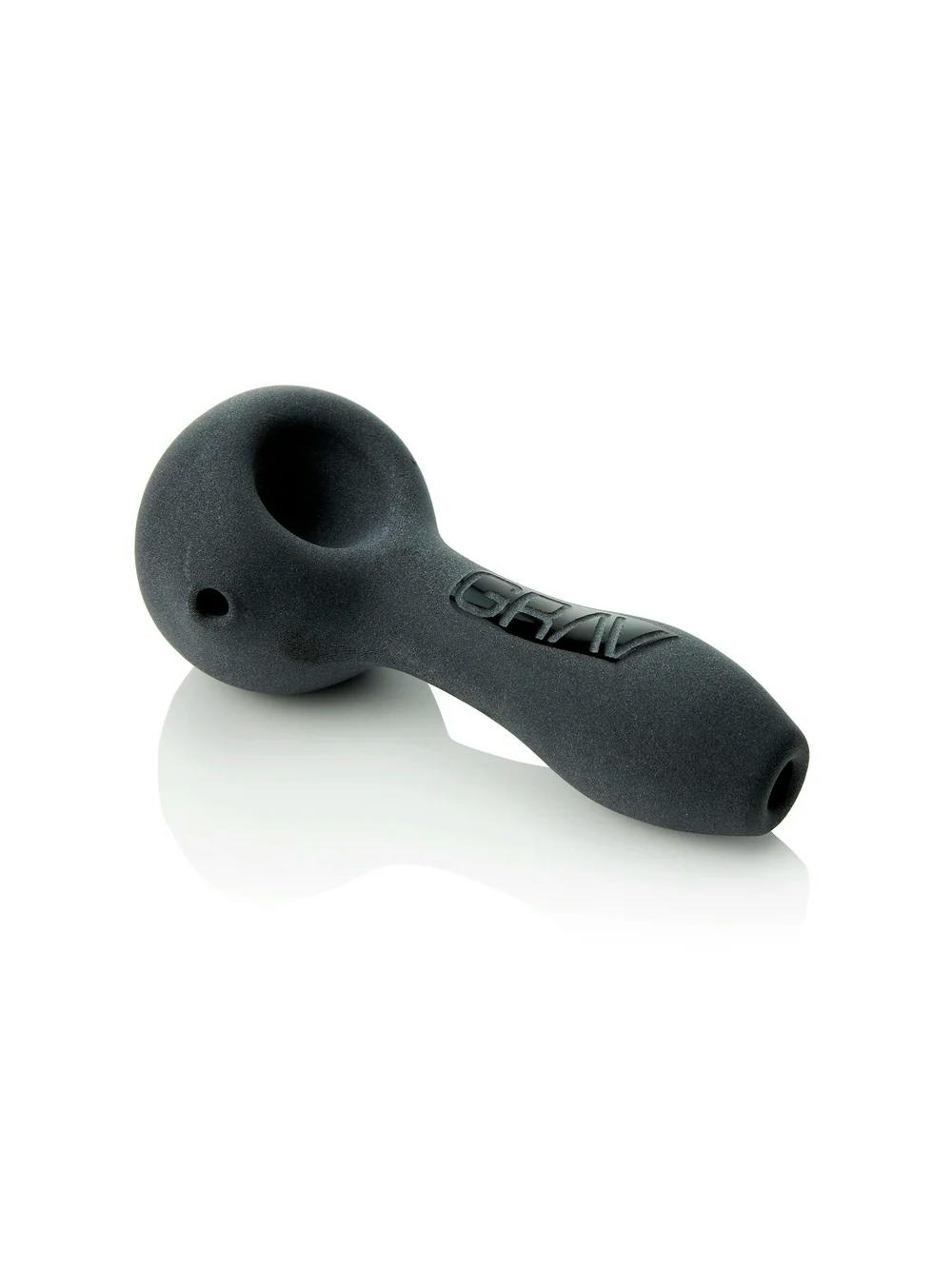GRAV Sandblasted Spoon Black