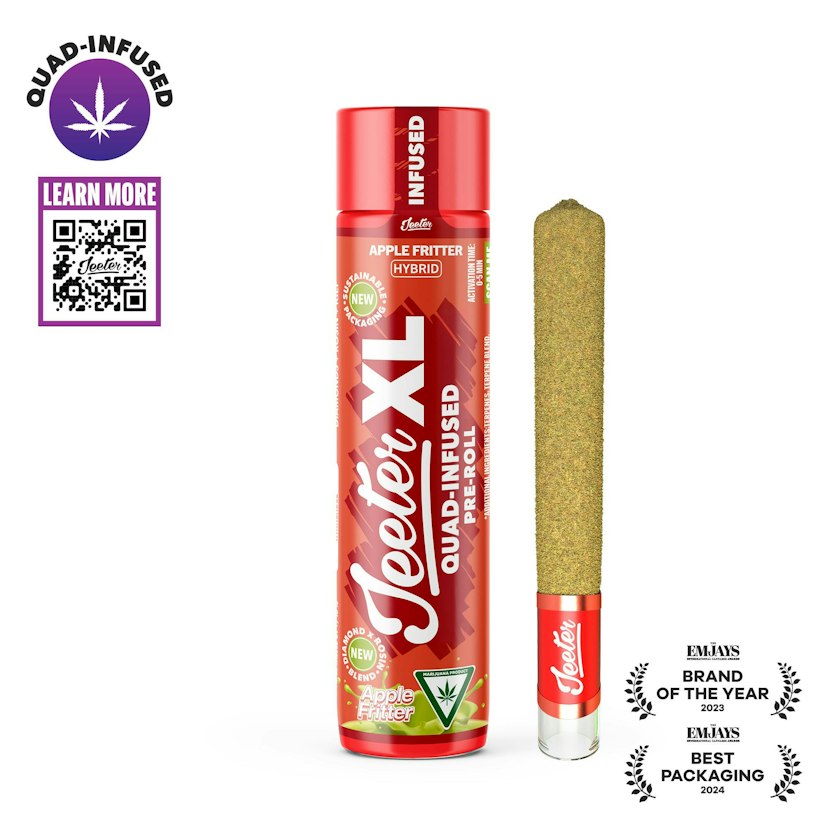 Apple Fritter Jeeter XL Infused Pre-Roll | 2g