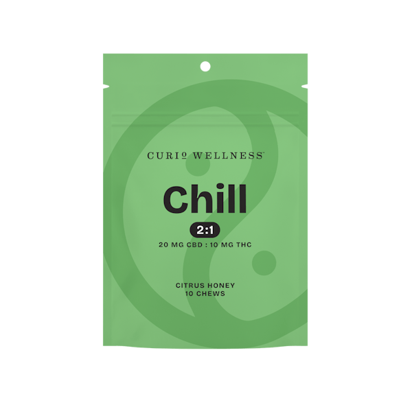 Curio l Chill Citrus Honey 2:1 CBD:THC 10pk l 100mg