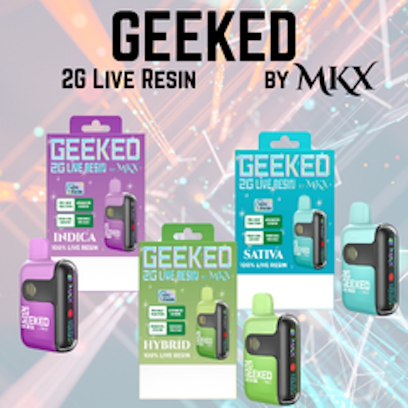 Geeked by MKX 2g Live Resin Disposable Royal OG