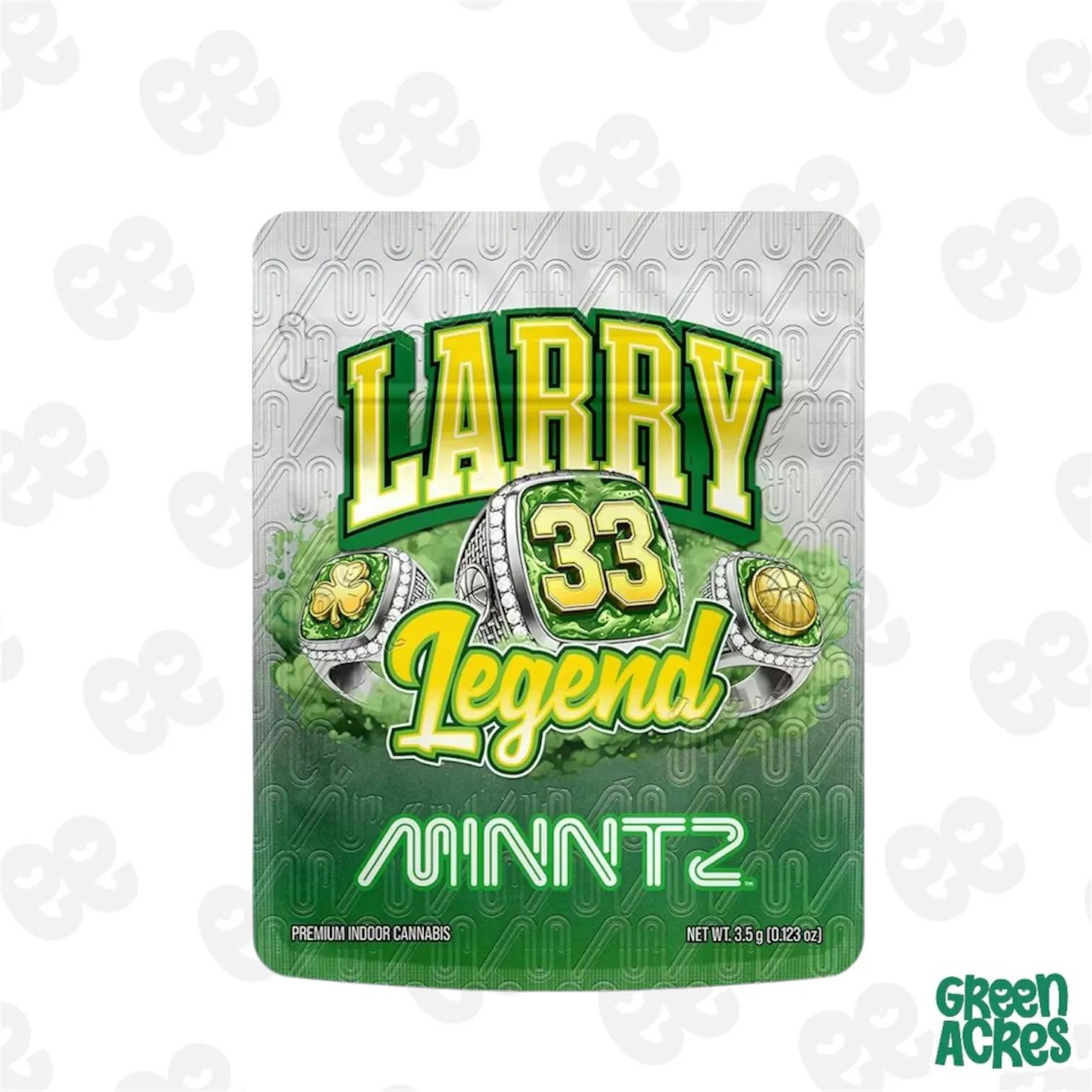Minntz: Larry Legend 3.5G Prepackaged Flower | Green Acres - Detroit