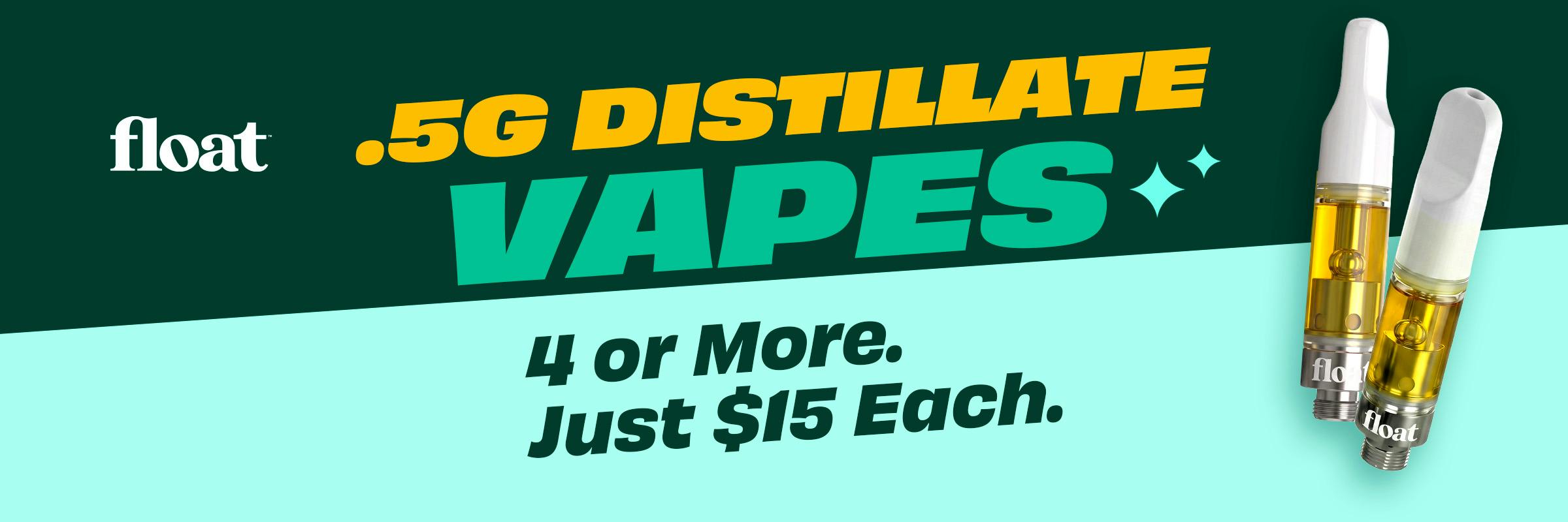 Save on Distillate Vape Carts