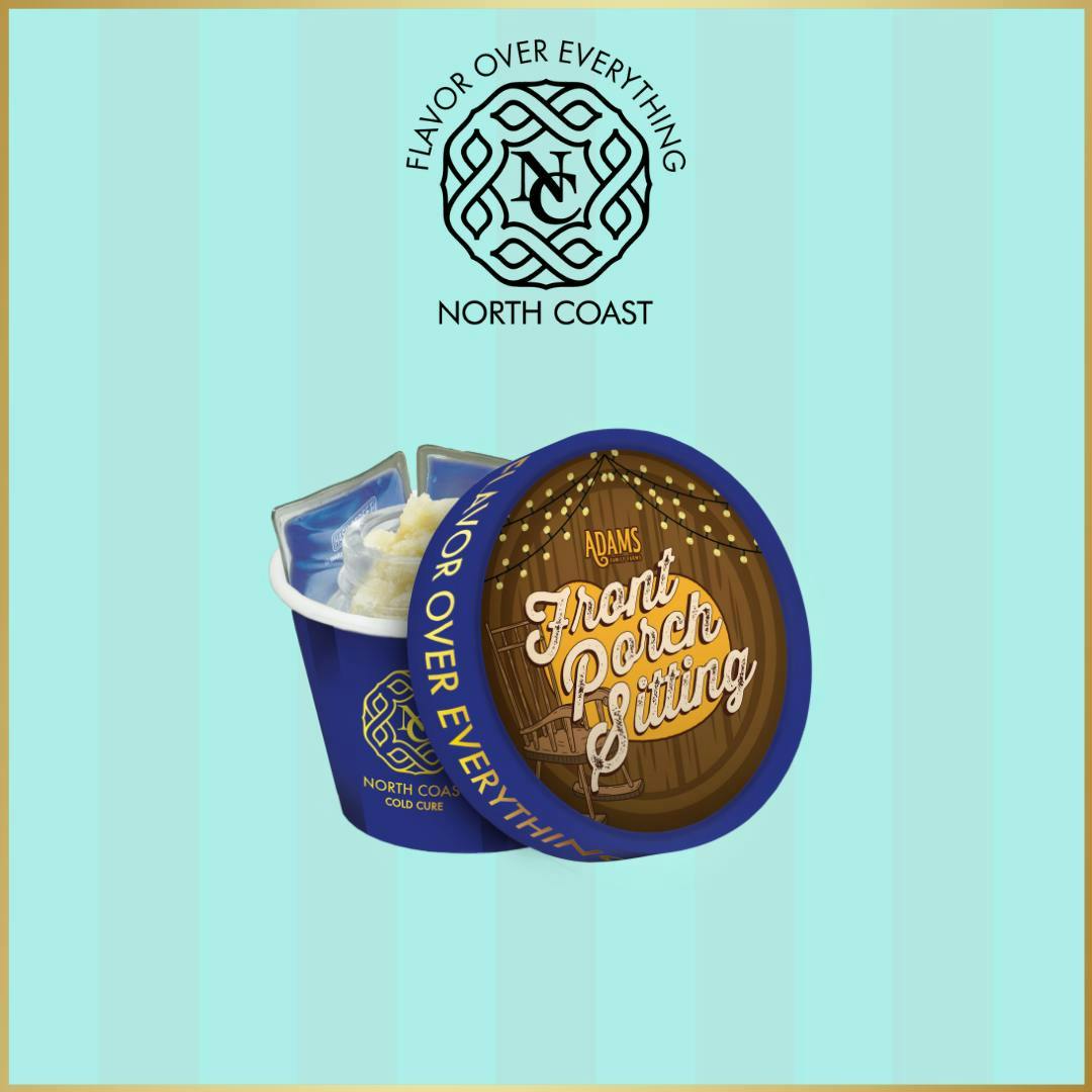 Product: North Coast x Adam's Family | Cold Cure Rosin - 1g - Front Porch Sitting
