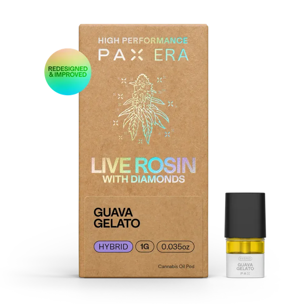 Product Pax - Guava Gelato - 1g - Live Rosin With Diamonds Pod