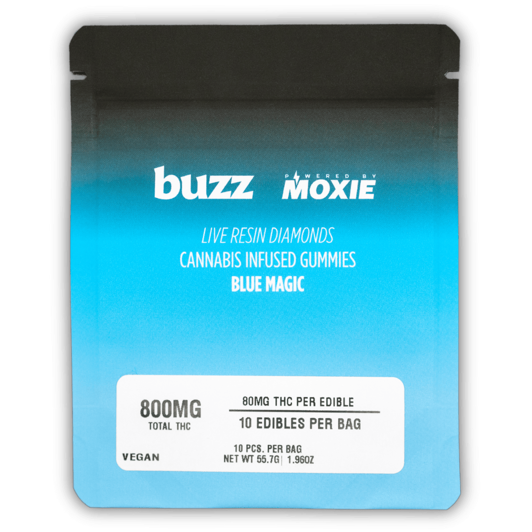 Live Resin Diamonds - Buzz Blue Magic Cotton Candy