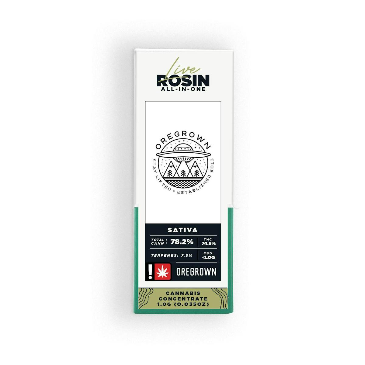 Photo of Oregrown 1g CARICA NECTAR All-In-One Live Rosin Pod