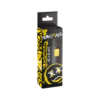 No Bad Days - 1g Live Resin Disposable - Space Runtz