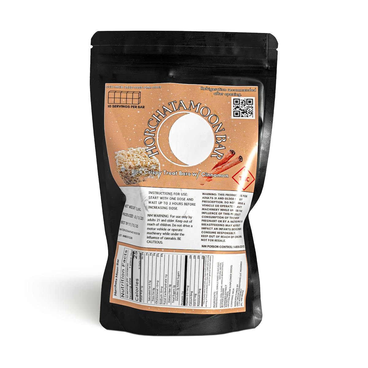 Photo of Horchata Moon Bar – 500mg (Medical)