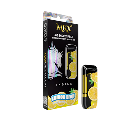 2g MKX Disposable - Lemon Drop 2g Disposable - Indica