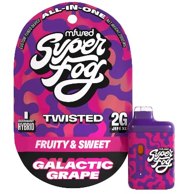 Product Disposable | Galactic Grape (I/H) 2pk | Twisted | Mfused