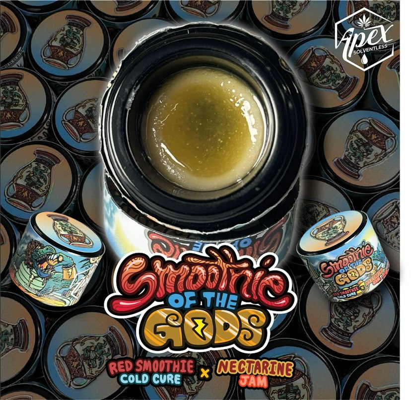 Apex Solventless Rosin Thumbprint | Smoothie of the Gods