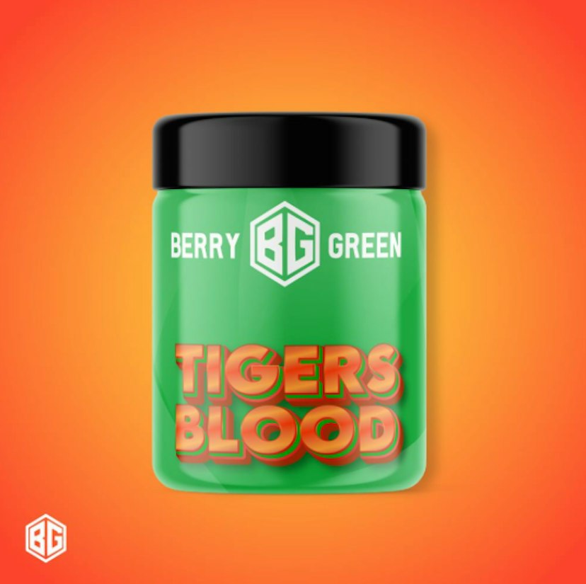 Berry Green | 7-Pack Infused Pre-rolls | Tigers Blood