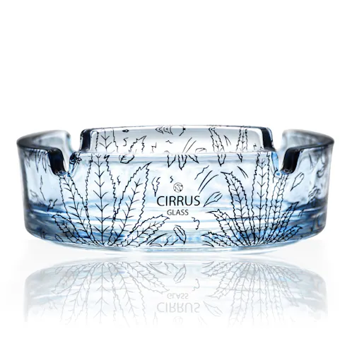 Cirrus Glass – Ashtray – Blue Sativa-active