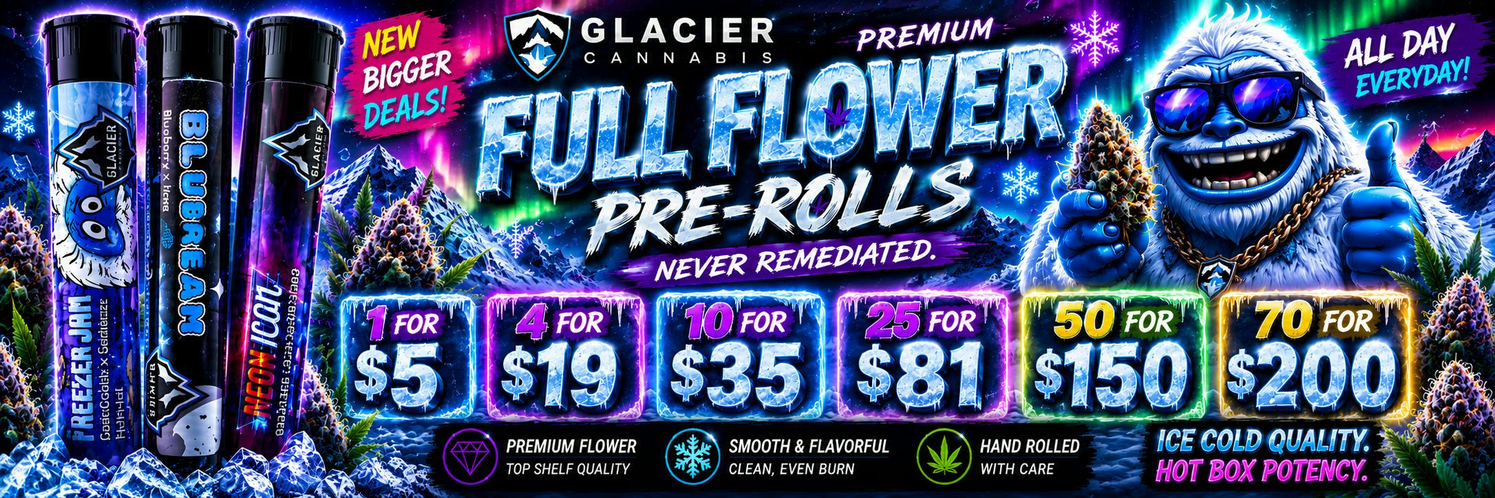 Bigger better pre-roll bundle deals