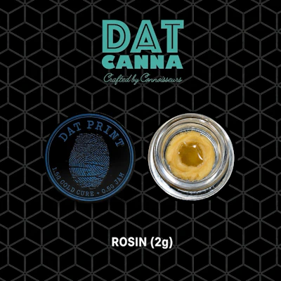 Dat Canna - 2g Live Rosin Thumbprint - Tallymon x Papaya - CONCENTRATES by Dat Canna at King of Budz