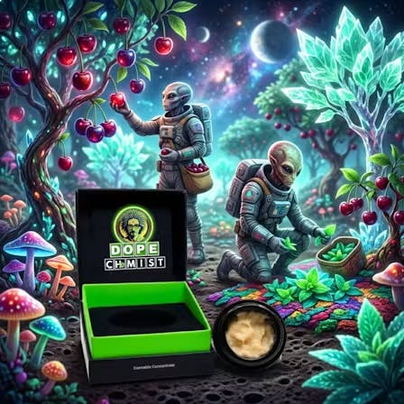 Product Dope Chemist | Alien Cherry Mint | Live Hash Rosin