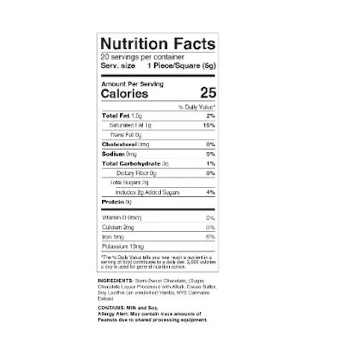 I Am Goodness | 64% Dark Chocolate Bar | 100 mg-2