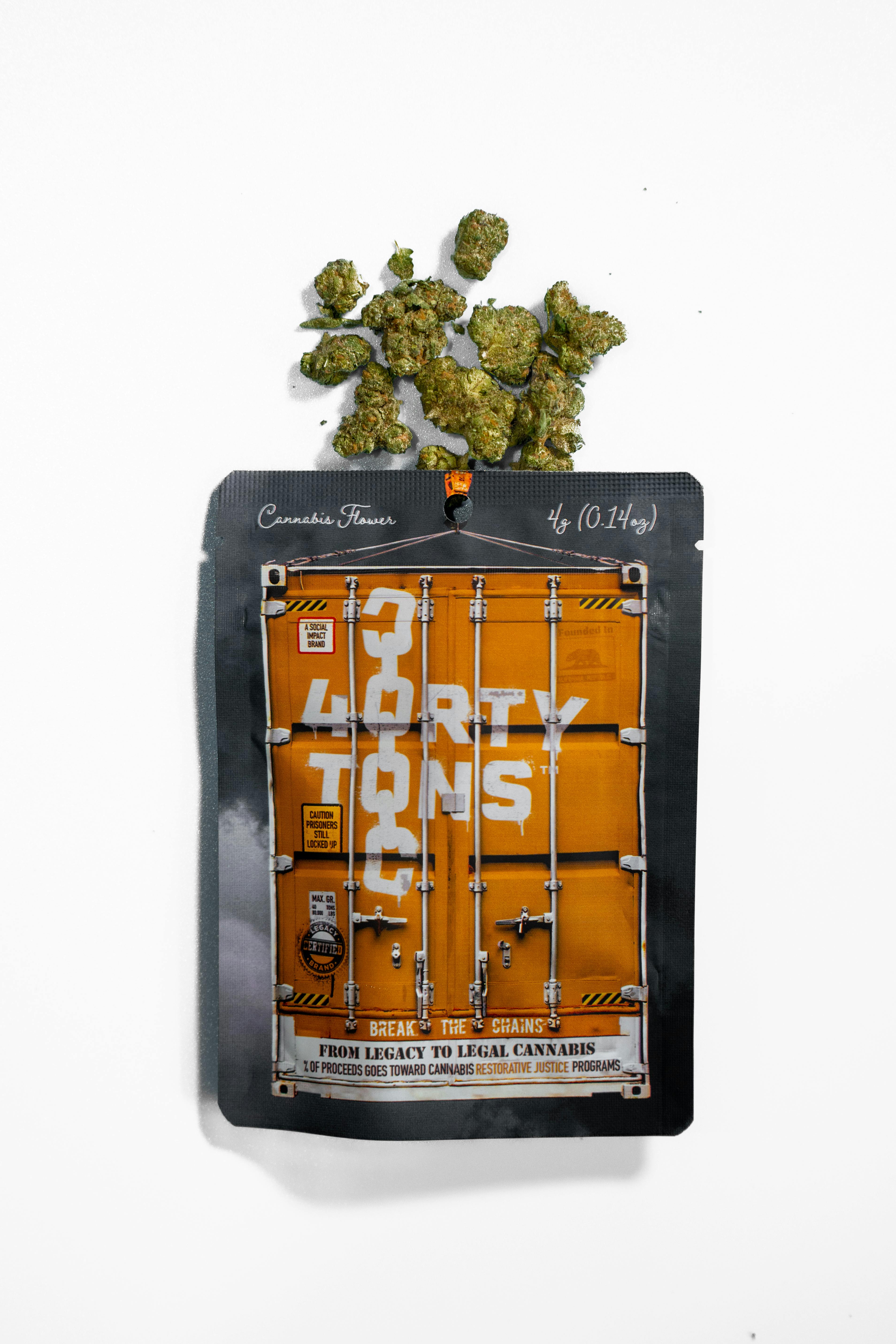 40 Tons | 4g Flower | Grape Nana